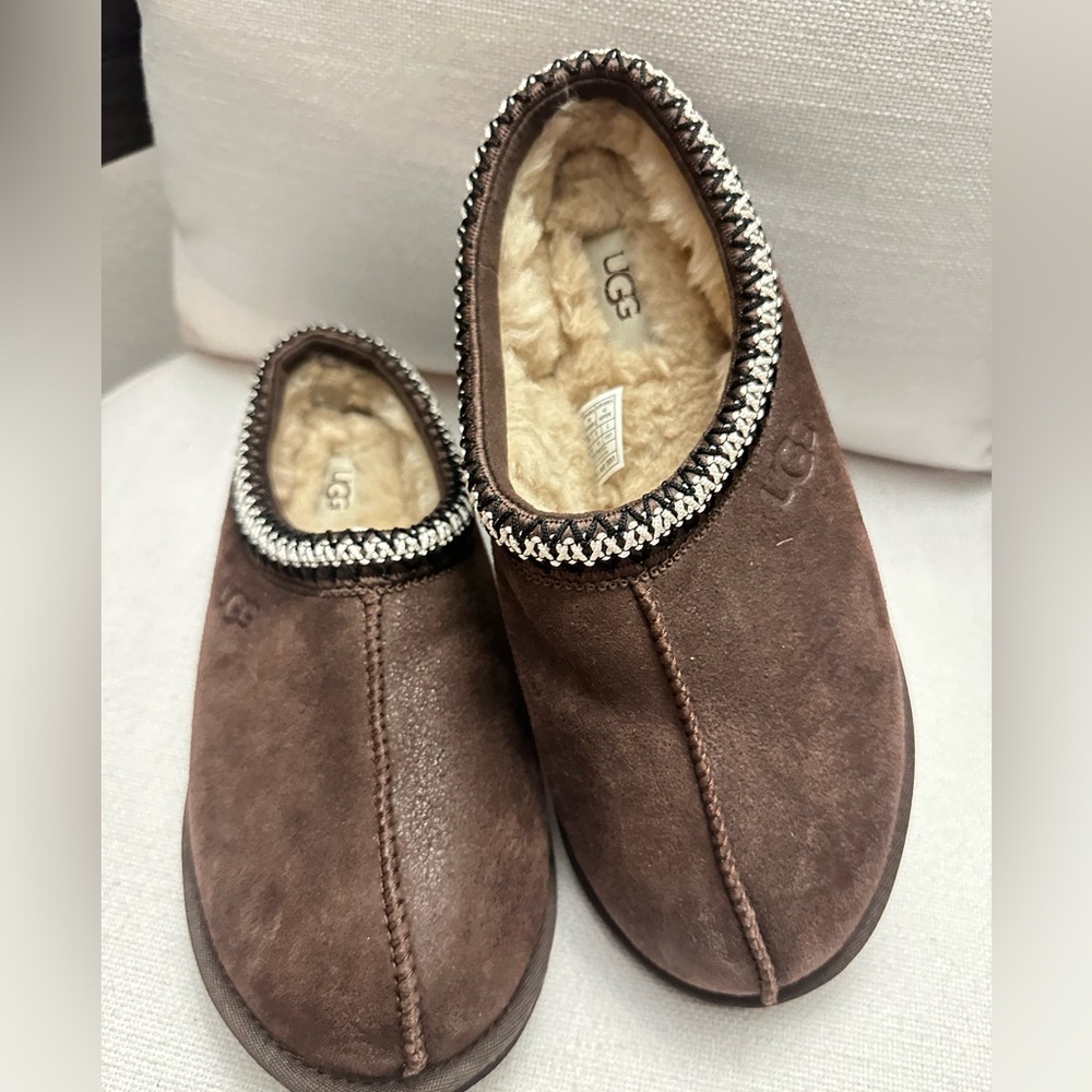 UGG Men's Chocolate Brown Slip-Ons